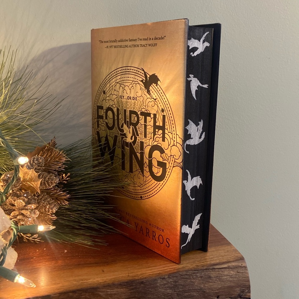 Fourth Wing - First Edition- custom sprayed edges
